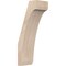 Ekena Millwork 5 1/2"W x 8"D x 20"H Legacy Smooth Knee Brace, Douglas Fir BRC06X08X20LEC00SDF - alternate 1